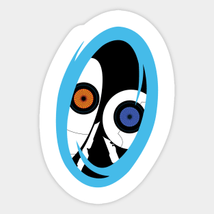 A portal in your chest Sticker